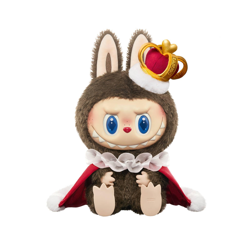 POP MART The Monsters plush side view highlights collectible appeal for shelves.