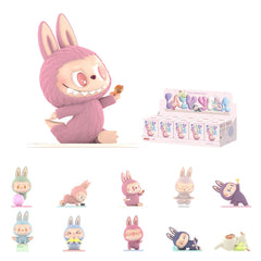 POP MART Monsters Lazy Yoga blind box figure for desk decor and gifts.