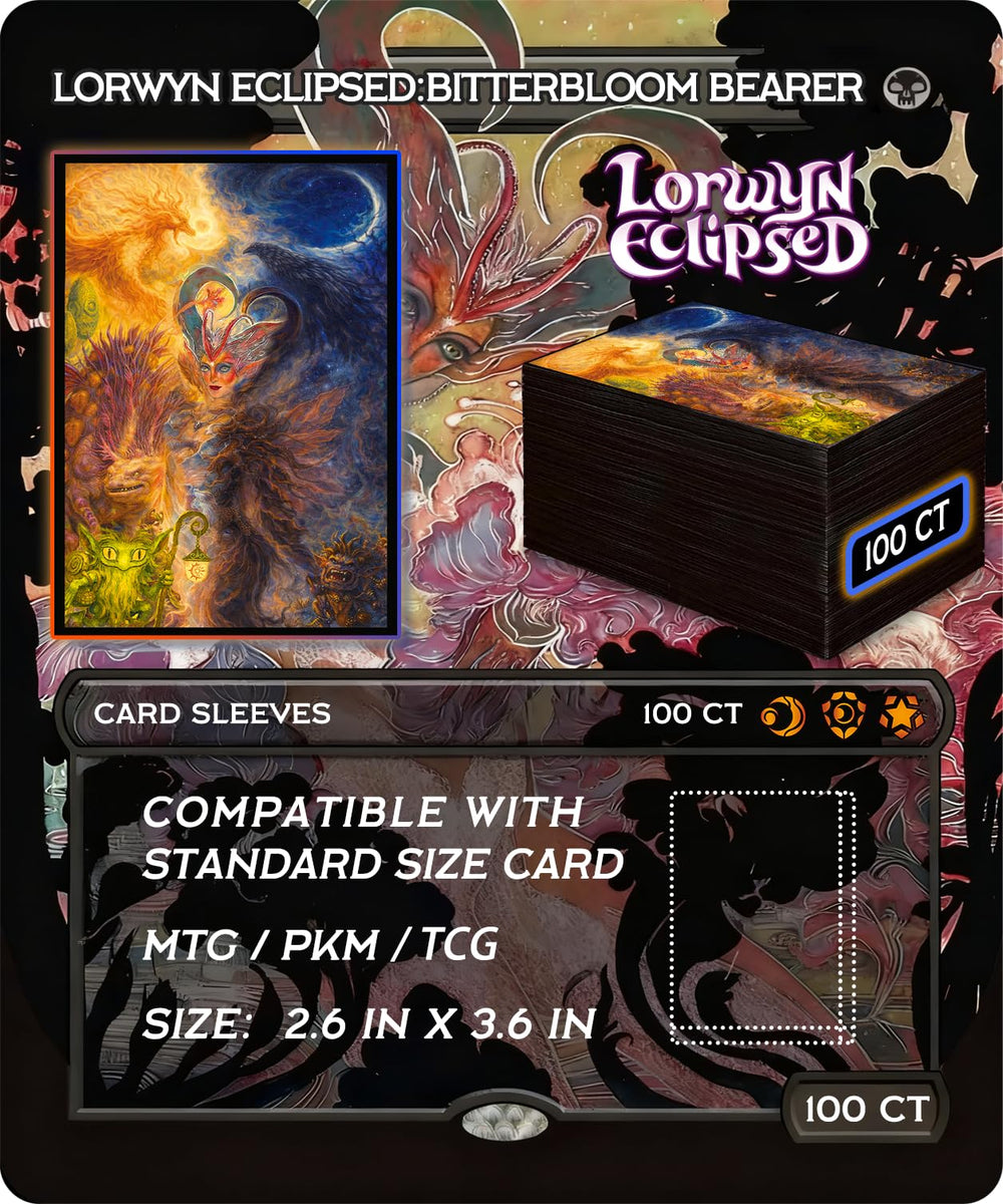 POPBATH HD clear front sleeve shows card art clearly for display