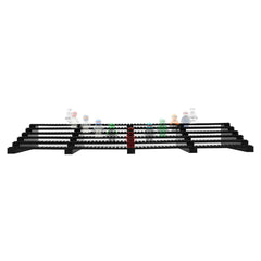 Popbricks 4-in-1 display stand showcases up to 100 minifigures for organized display.