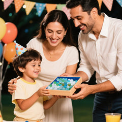 Poplay gift-ready marbles pack ideal as party favors.
