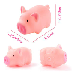 POPLAY HAKACC squeaky pig bath toy squeezable for engaging play