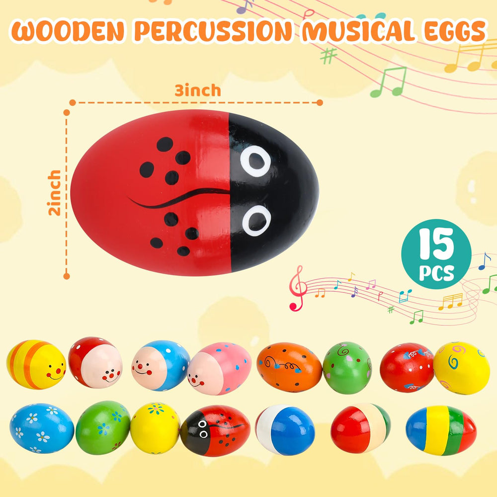 POPLAY egg shakers used as party favors to spark fun.