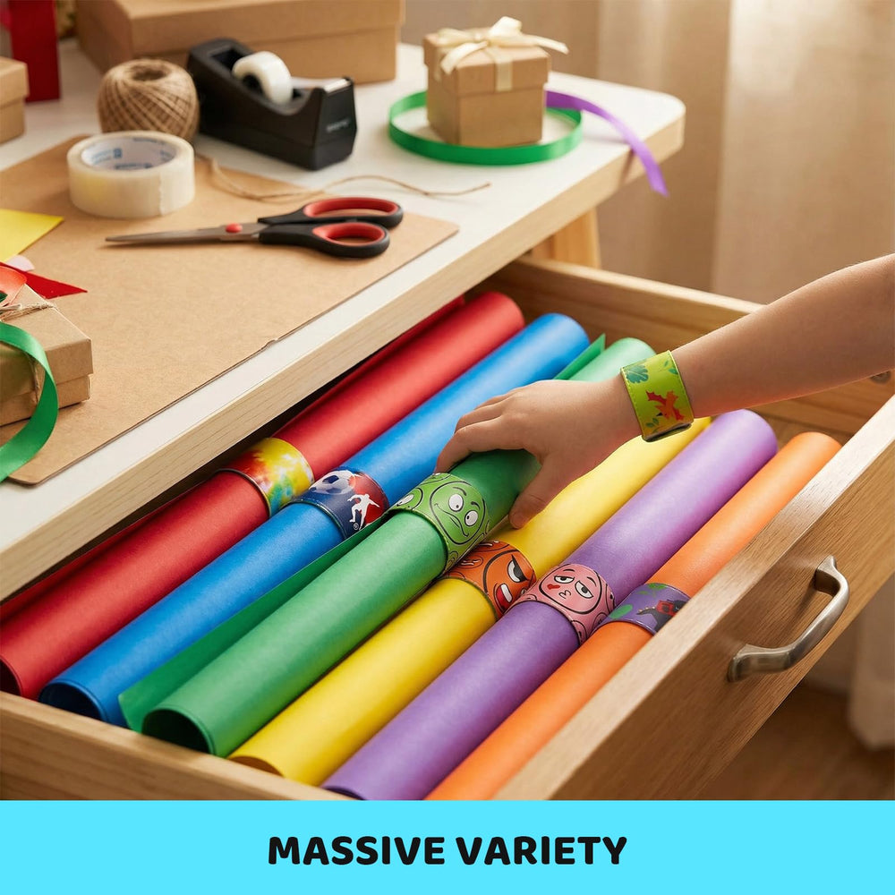 POPLAY tie-dye bracelet brings colorful goody bag filler fun.