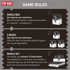 POP MART Hirono Mime Series figure inside the box, perfect for collectors.