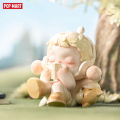 POP MART Skullpanda Warmth desk decor adds a playful touch to workspace or study area.