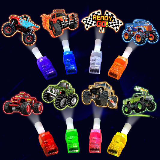 POPOOO monster truck finger light in big car design for vivid party glow