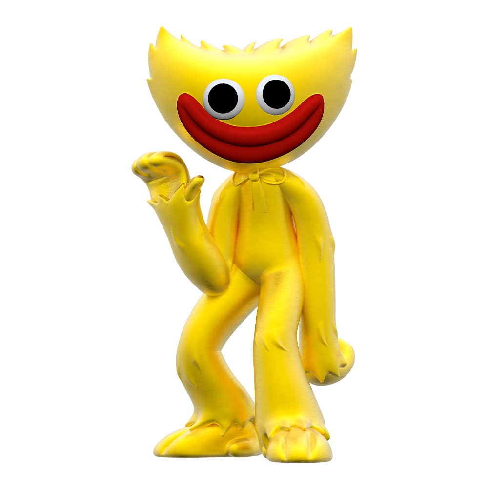 Poppy Playtime Boogie Bot figure with metallic finish for display