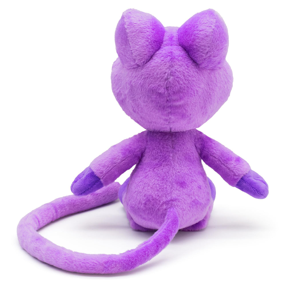 Poppy Playtime Smiling Critters CatNap plush with decorative zipper detail, a playful collectible.