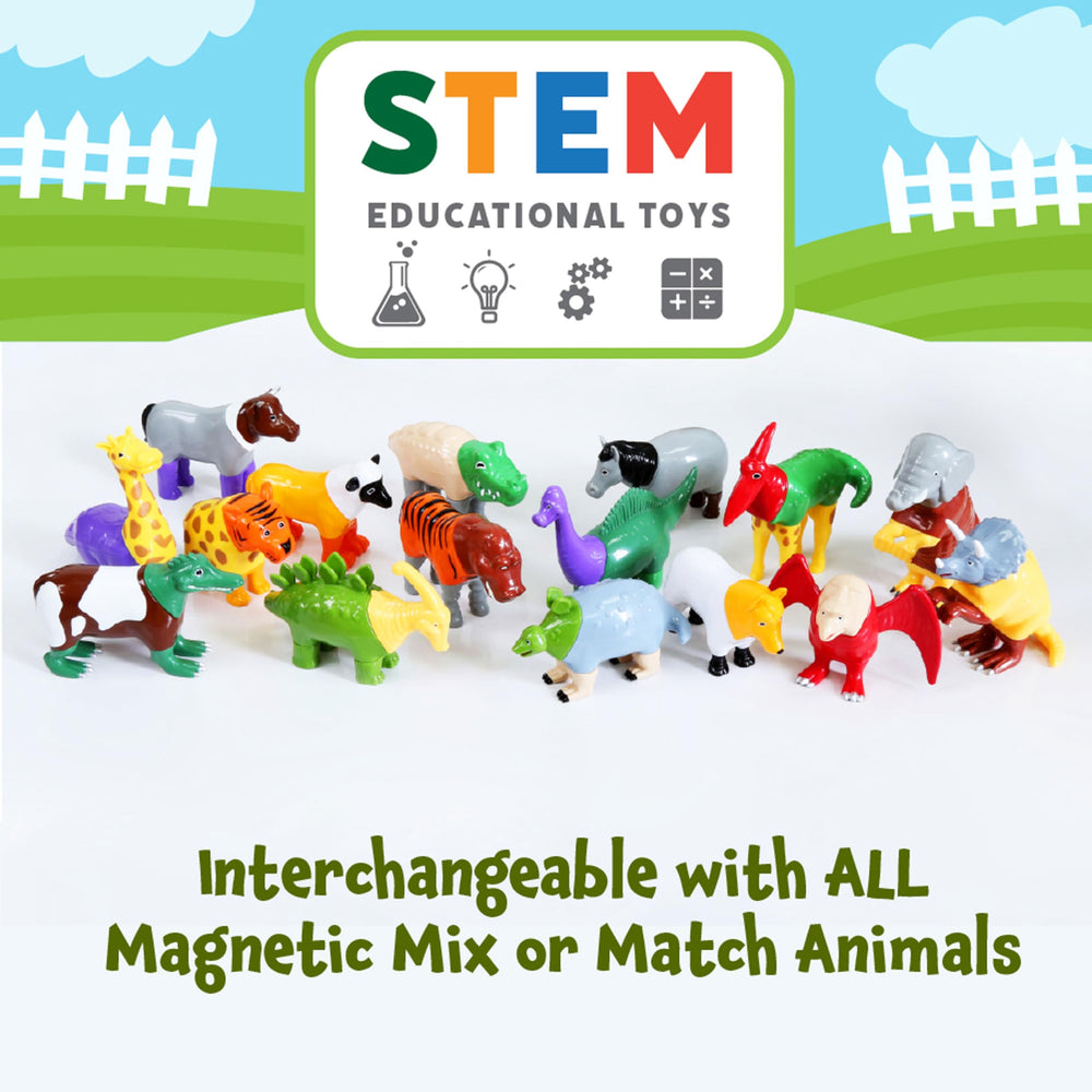 POPULAR PLAYTHINGS educational magnet toy for toddlers encourages pattern building and sequencing.