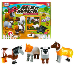 Popular Playthings Magnetic Animals cow piece for creative farm play and color matching.