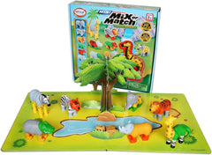 Popular Playthings magnetic elephant piece promotes hands-on learning through easy assembly.