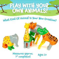 Popular Playthings magnetic animals zoo: mix and match for endless mini-zoos and arrangements.