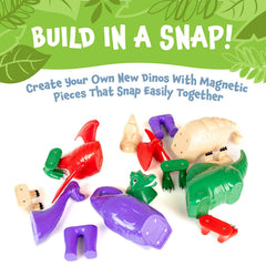 Popular Playthings magnetic dinosaurs dino park set sparks imaginative play.