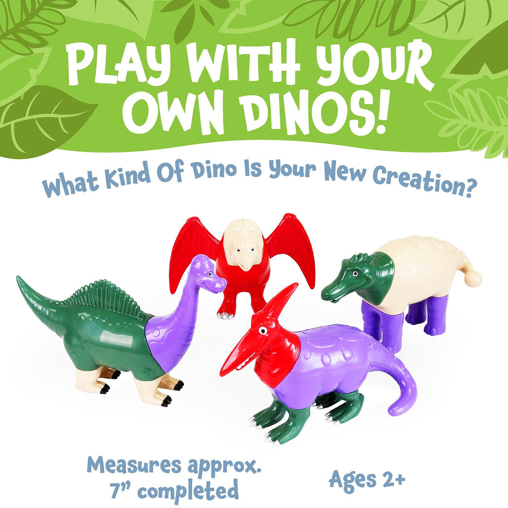 Popular Playthings magnetic dinosaurs durable pieces built for years of play.