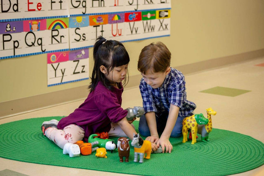 Popular Playthings Magnetic Dinosaurs support STEM-inspired exploration and creative problem solving.