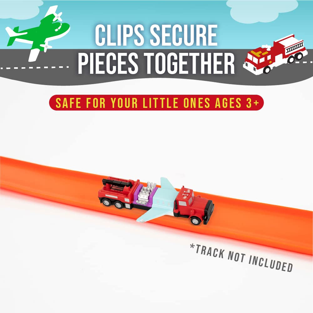 Popular Playthings magnetic airplane for imagined flight and vehicle setups