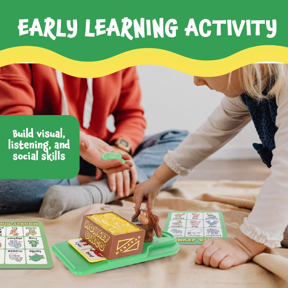POPULAR PLAYTHINGS Monkey Bingo cards ready for learning through play