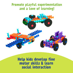 POPULAR PLAYTHINGS Playstix colorful pieces inspire diverse design possibilities
