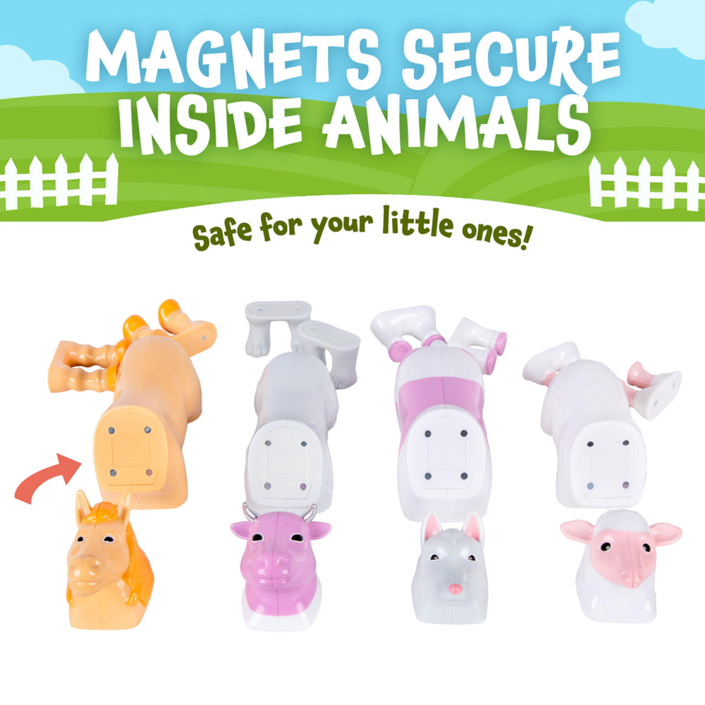 POPULAR PLAYTHINGS small farm animal figures designed for little hands and durable use.