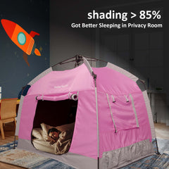 Porayhut Soft, pollution-free fabric used in kid-friendly play tent