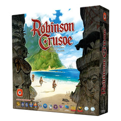 Portal Games Robinson Crusoe character-boards detailed for immersive play