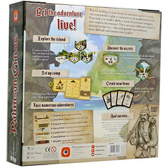 Portal Games Robinson Crusoe resource-pieces close-up for authentic exploration
