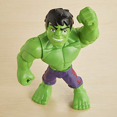 Poseable Hulk figure for superhero playtime and storytelling.