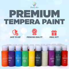 Positive Art glitter paints collection brings sparkling details to kids' artwork.