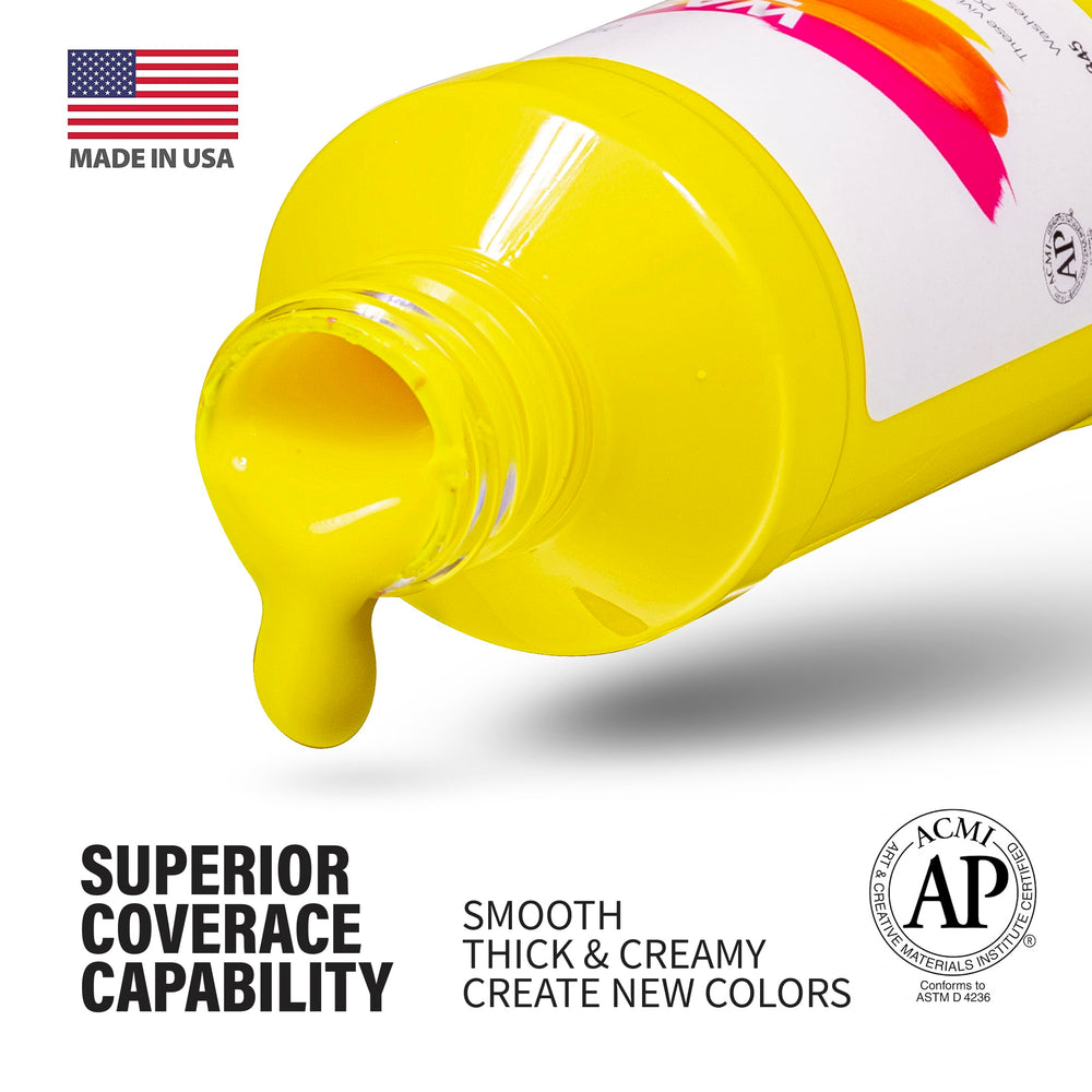 Positive Art washable tempera provides creamy, non-drip coverage