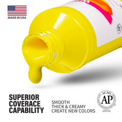 Positive Art washable tempera provides creamy, non-drip coverage