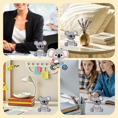 POSSHE backpack-friendly koala, a small friend for travel and school.