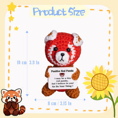 POSSHE Red Panda affirmation card, thoughtful encouragement note