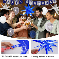 Pounira balloon arch strip helps craft a professional entry arch.