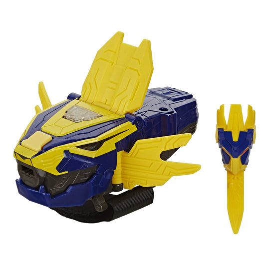 Power Rangers Beast-X King Morpher worn on the wrist with motion-activated sounds.