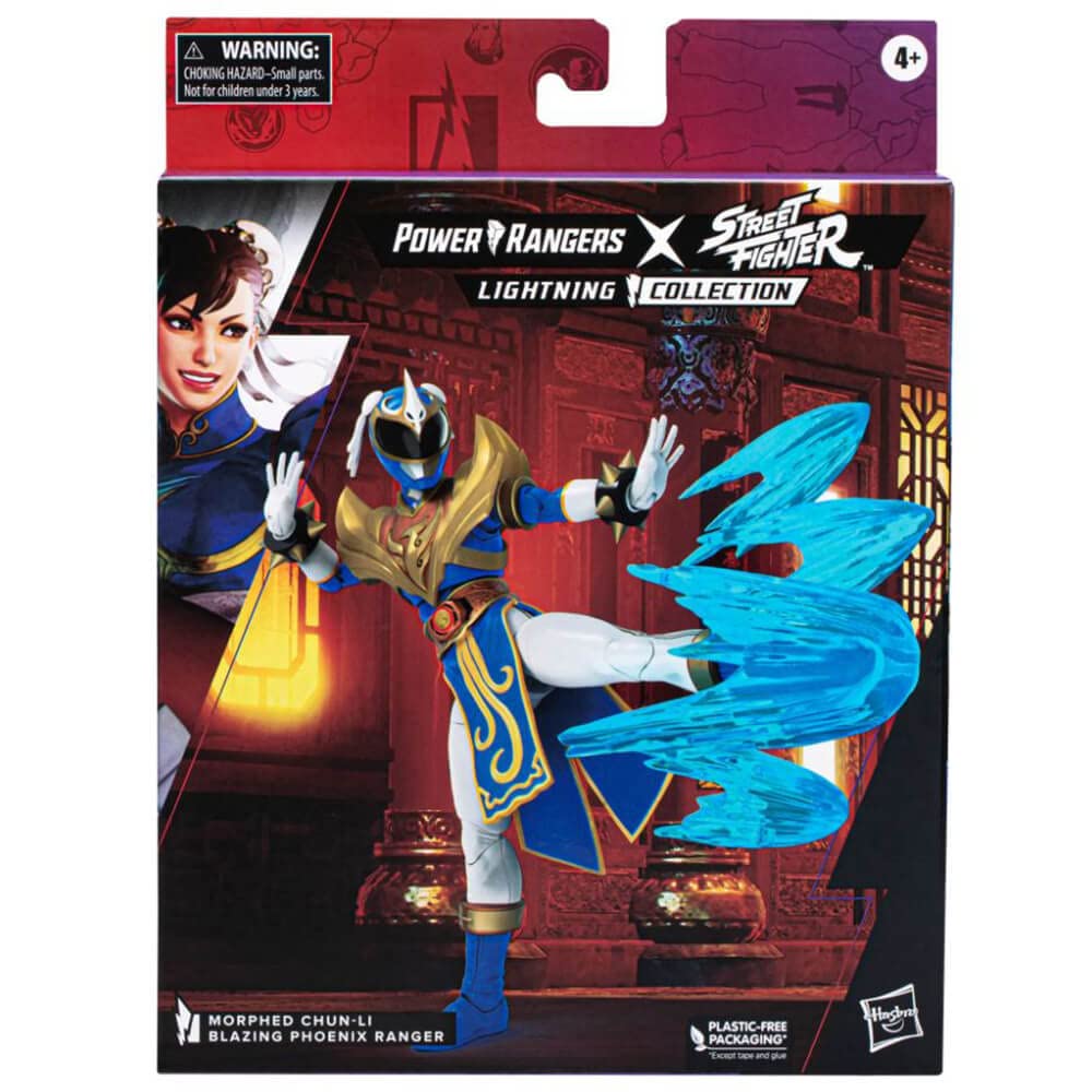 Power Rangers Chun-Li Walk Ranger swappable hands enable varied poses.