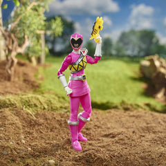 Power Rangers Dino Charge Pink Ranger extra hands for versatile posing.