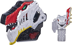 Power Rangers Dino Fury Morpher spin to morph action with dino head