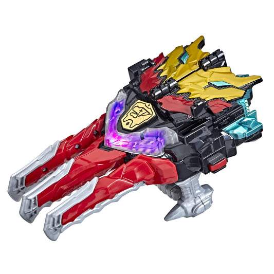 Power Rangers Dino Knight Morpher shown in large action pose for dramatic play