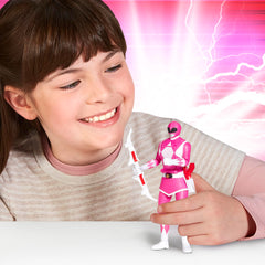 Power Rangers Kimberly Hart likeness close-up supports recognizable character play.