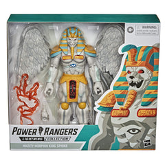 Power Rangers King Sphinx power blast effect adds action flair.