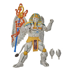 Power Rangers King Sphinx figure with wings attached for dynamic display poses.