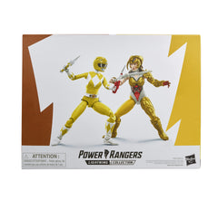 Power Rangers Lightning Collection Aisha helmet-off head swap showcases poseability.