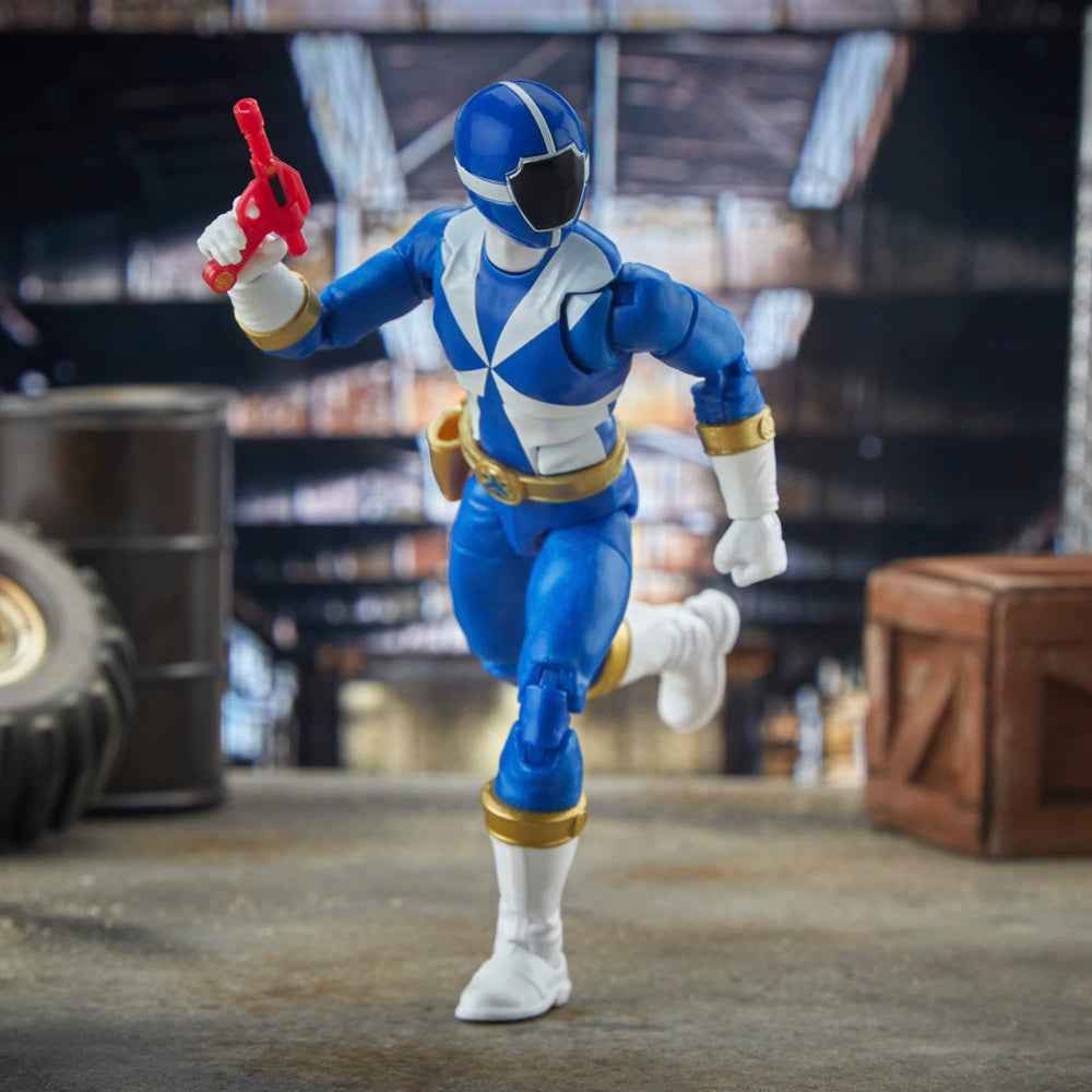 Power Rangers Lightning Collection Blue Ranger weapons set with extra hands
