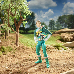 Power Rangers Dino Charge Green Ranger packaging display for collectors