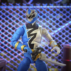 Power Rangers Lightning Collection Dino Fury Blue Ranger extra hands for versatile posing