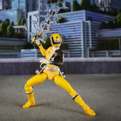 Power Rangers Lightning Collection S.P.D. Yellow Ranger packaging image shows authentic brand presentation.