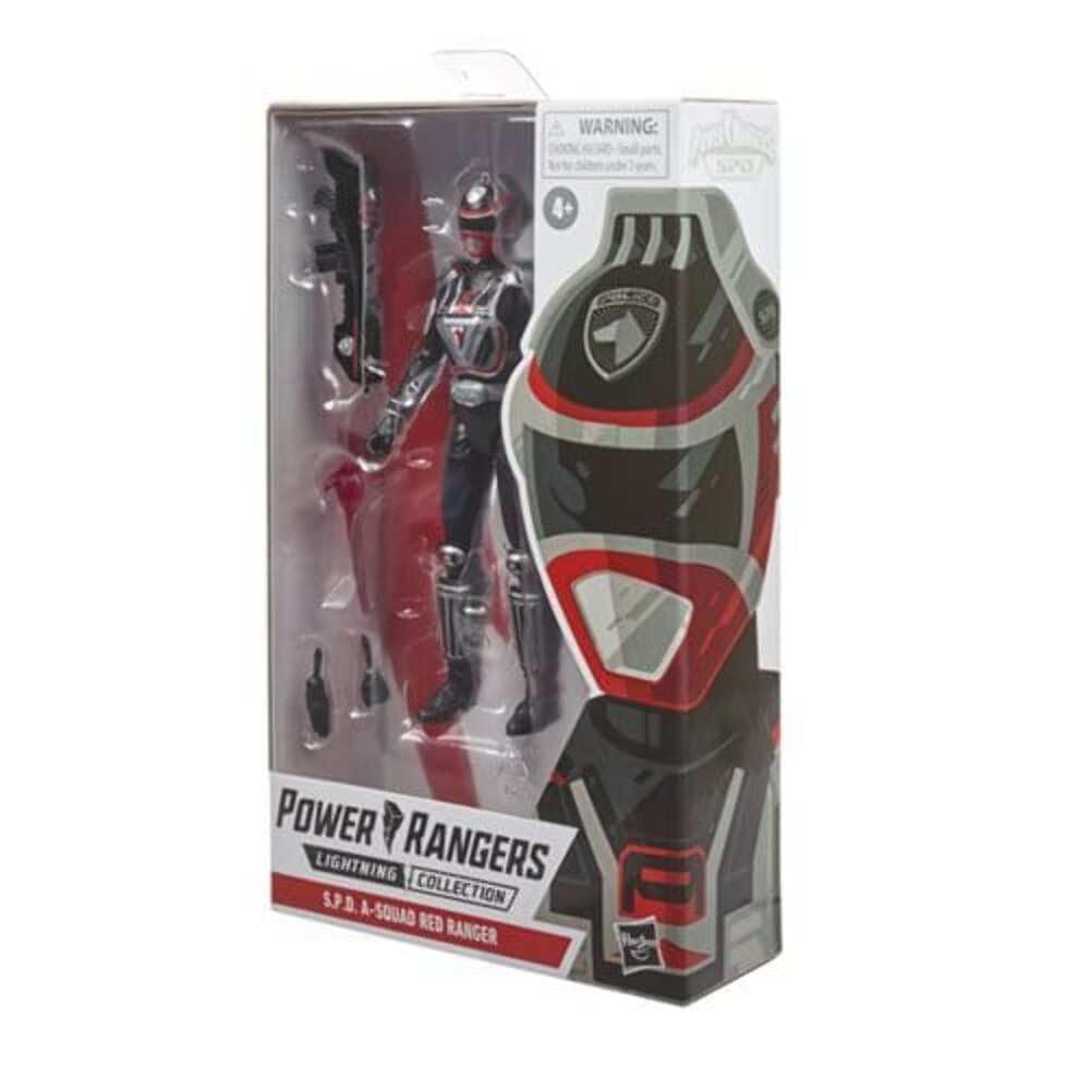 Power Rangers Lightning Collection SPD A-Squad Red Ranger Delta Enforcer included