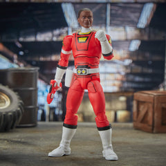 Power Rangers Turbo Red Ranger figure packaging for display and gifting