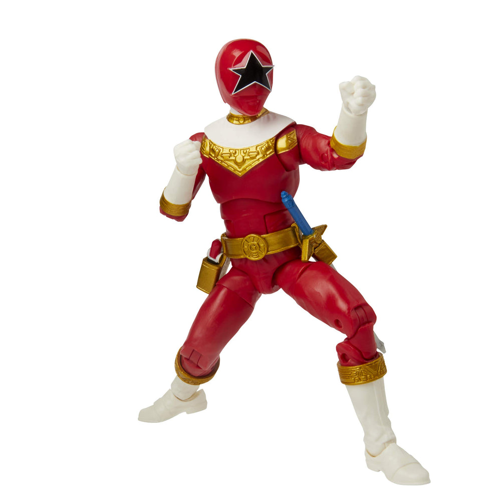 Power Rangers Lightning Collection Zeo Red Ranger Zeo Pod Sword detail for authentic action.